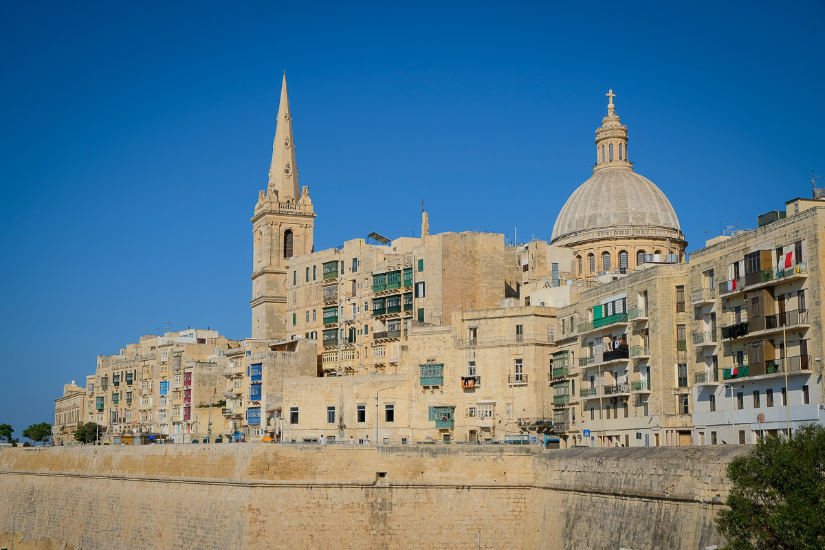 Valletta: rondslenteren in de Maltese hoofdstad